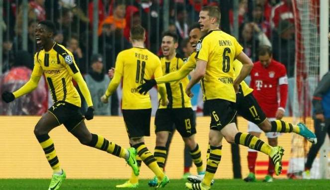 Cầu thủ Dortmund lập thành tích ấn tượng tại Cup Quốc gia Đức Dortmund, Bayern Munich,bán kết cúp Quốc gia Đức,bayern 2-3 dortmund,hùm xám, thomas tuchel