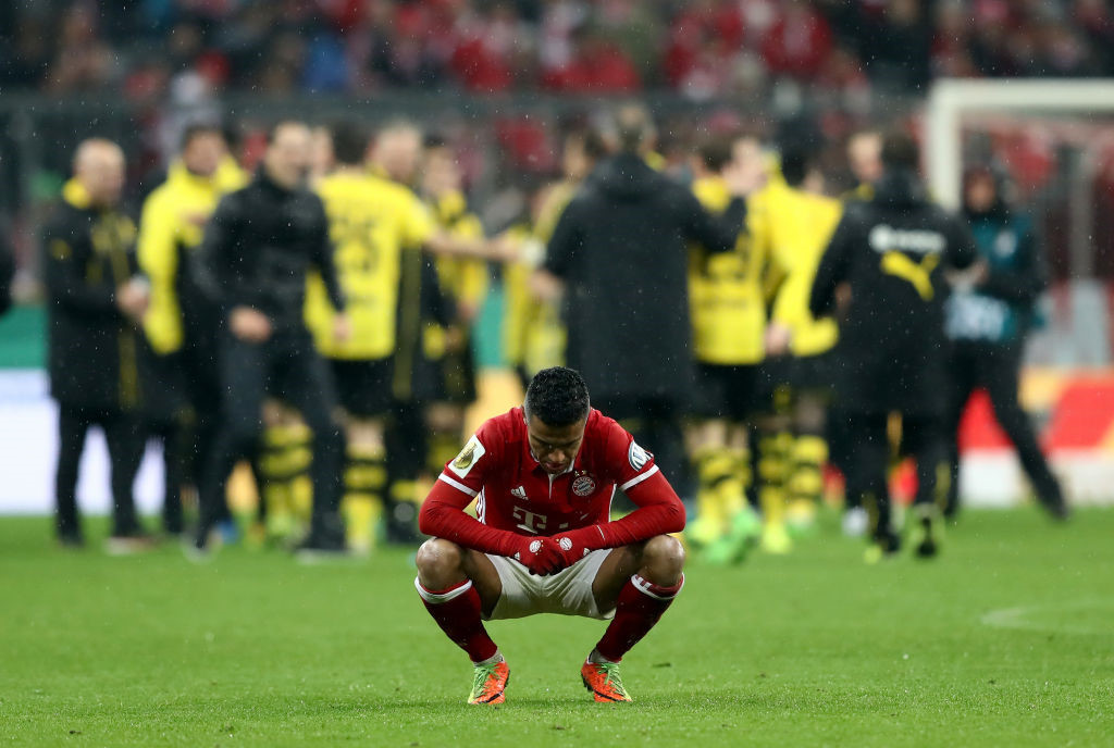 Nỗi buồn thất trận của cầu thủ Bayern Dortmund, Bayern Munich,bán kết cúp Quốc gia Đức,bayern 2-3 dortmund,hùm xám, thomas tuchel