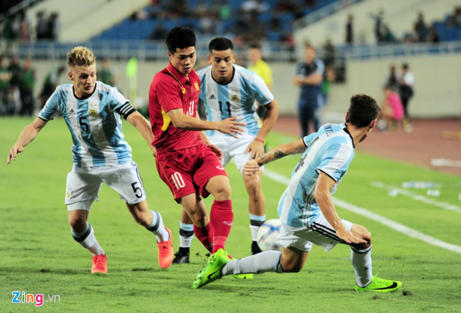 Chuyên gia Việt nhận định U22 Việt Nam khó đua sở trường với Argentina U22 Việt Nam, U22 Việt Nam 0-5 U20 Argentina, Hữu Thắng,HLV Hữu Thắng,đt u22 việt nam,sea games,công phượng, tuấn anh