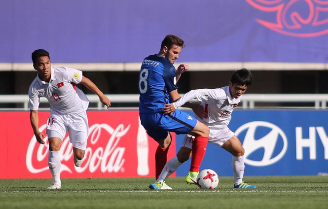 Hoàng Nam chia sẻ sau thất bại của U20 Việt Nam U20 Việt Nam,Lương Hoàng Nam,u20 world cup,HLV Hoàng Anh Tuấn,u20 pháp,u20 honduras, bóng đá việt nam
