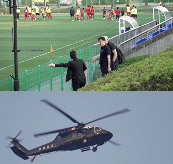 U20 Việt nam được bảo vệ đặc biệt trong buổi tập U20 World Cup, tin tức U20 World Cup, bóng đá Việt Nam, U20 Việt Nam, tin tức U20 Việt Nam