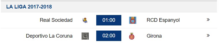 Lịch thi đấu vòng 9 La Liga Lịch thi đấu bóng đá, LTĐ hôm nay ngày 23/10, LTĐ La Liga
