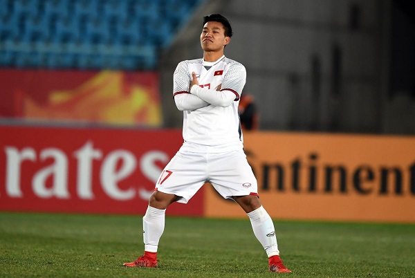 Văn Thanh là người đá quả quyết định đưa Việt Nam vào chung kết HLV Park Hang Seo, U23 Việt Nam, U23 Châu Á, Văn Thanh, Tiến Dũng
