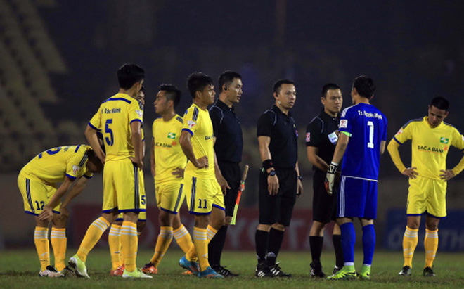 Trọng tài Nguyễn Trung Kiên B chưa thể trở lại làm nhiệm vụ trọng tài vleague, trọng tài nguyễn trung kiên b, vleague, slna, quảng nam