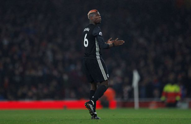 Pogba có nguy cơ bị phạt nặng hơn vì hành vi vỗ tay của mình Tin tức MU, pogba, martial, mourinho, ngoai hang anh