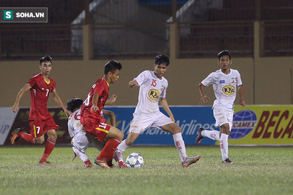 U19 HAGL thất bại toàn diện trước U19 Việt Nam (Ảnh: Soha) U19 HAGL, tin tức HAGL, U19 HAGL vs U19 Việt Nam, hoang anh gia lai, hlv graechen, thay giom