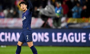 Son Heung-min trở thành chân sút châu Á vĩ đại nhất tại châu Âu Son Heung-min trở thành chân sút châu Á vĩ đại nhất tại châu Âu