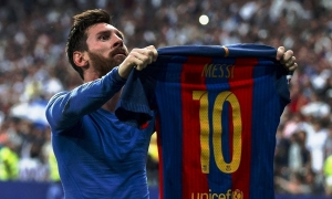 Messi: 'Hãy mang Real Madrid mạnh nhất tới đây!' Messi: 'Hãy mang Real Madrid mạnh nhất tới đây!'