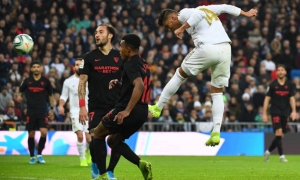 Real thắng đẳng cấp, tạm chiếm ngôi đầu La Liga Real thắng đẳng cấp, tạm chiếm ngôi đầu La Liga
