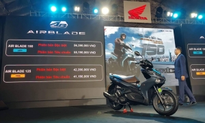Honda Air Blade 2020 ra mắt, giá từ 41,99 - 56,39 triệu đồng Honda Air Blade 2020 ra mắt, giá từ 41,99 - 56,39 triệu đồng