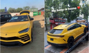 Con trai Bầu Hiển tậu Lamborghini Urus chiều 30 Tết Con trai Bầu Hiển tậu Lamborghini Urus chiều 30 Tết