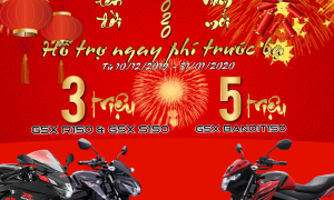 Cơ hội tốt nhất năm để mua côn tay Suzuki với ưu đãi đến 5 triệu đồng Cơ hội tốt nhất năm để mua côn tay Suzuki với ưu đãi đến 5 triệu đồng