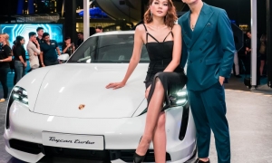 Thanh Hằng, Trọng Hiếu hội ngộ trong sự kiện đẳng cấp của Porsche tại Singapore Thanh Hằng, Trọng Hiếu hội ngộ trong sự kiện đẳng cấp của Porsche tại Singapore