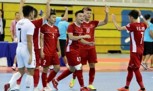 Vùi dập Myanmar, Việt Nam giành vé dự VCK futsal châu Á 2020 Vùi dập Myanmar, Việt Nam giành vé dự VCK futsal châu Á 2020