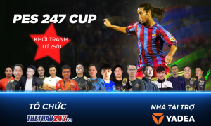 16 game thủ hàng đầu Việt Nam tranh giải PES 247 Cup 16 game thủ hàng đầu Việt Nam tranh giải PES 247 Cup