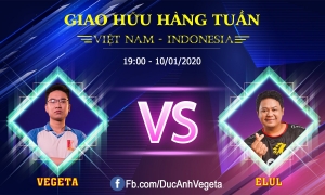 Vegeta lội ngược dòng ấn tượng đánh bại game thủ top 1 Indo Vegeta lội ngược dòng ấn tượng đánh bại game thủ top 1 Indo