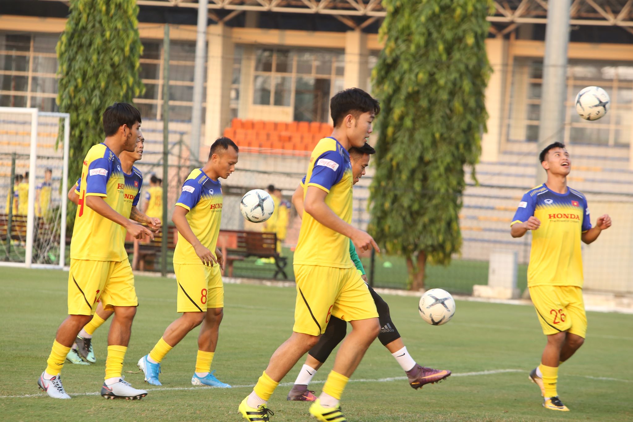 Tinh thần của các tuyển thủ đều đang rất tốt. Ảnh: Lê Thành ĐTVN, U22 Việt Nam, vòng loại world cup 2022, 2