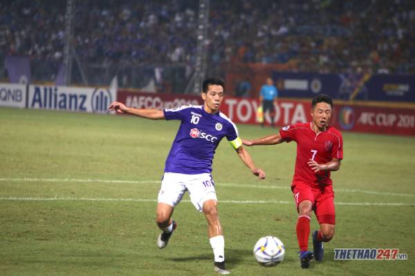 Văn Quyết và đồng đội tại Hà Nội FC đã có một mùa giải khó khăn. Ảnh: Lê Kiên Hà Nội FC, V-League, AFC Cup, mùa giải 2019