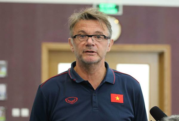 Ngay khi nhậm chức tại U19 Việt Nam, HLV Philippe Troussier đã thể hiện tham vọng lớn của mình U19 Thái Lan vs U19 Việt Nam, U19 Việt Nam, U19 Thái Lan, GSB Bangkok 2019, HLV Philippe Troussier