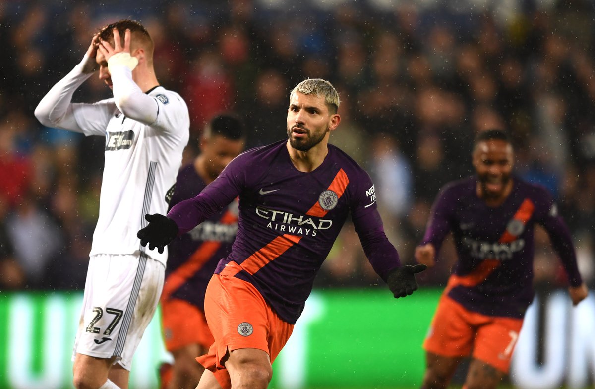 Nếu có VAR, những bàn thắng của Aguero sẽ không được công nhận kết quả bóng đá, kết quả fa cup, swansea 2-3 man city, pep guardiola lên tiếng, man city may mắn, var, man city