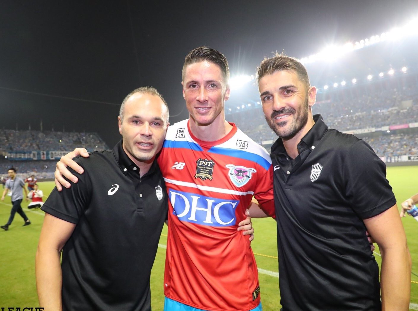 Bộ ba khét tiếng một thời của ĐT Tây Ban Nha. Ảnh: J-League Torres, Torres giải nghệ, video, trận đấu cuối cùng của Torres, Fernando Torres