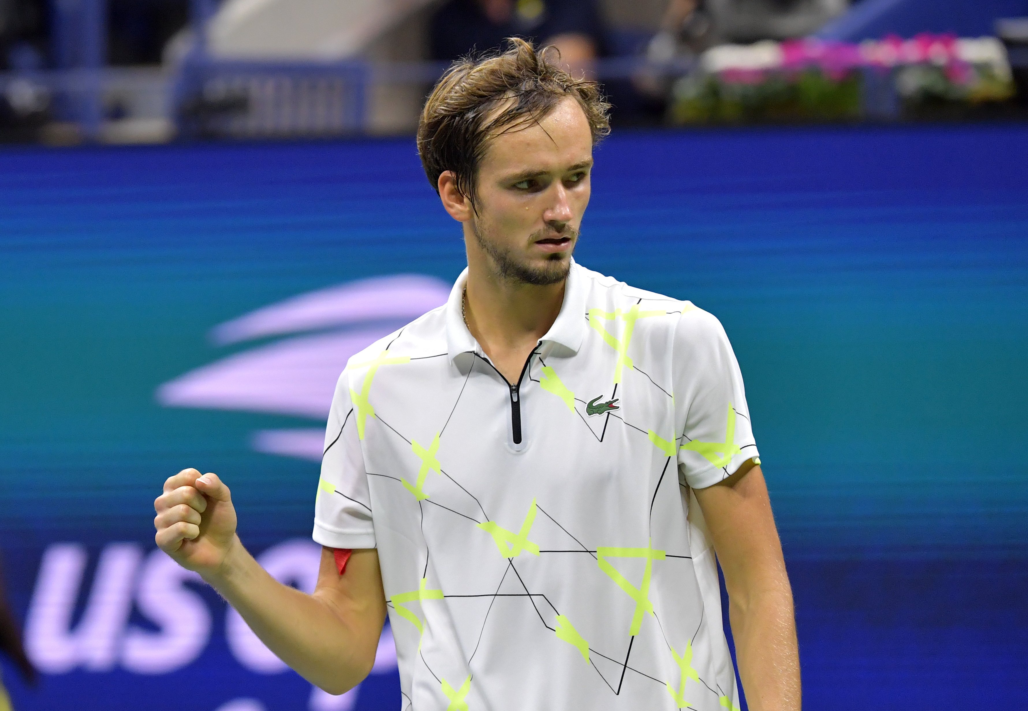 Medvedev thi đấu đầy bản lĩnh. Ảnh: ATP US Open, kết quả Nadal vs Medvedev, Mỹ mở rộng, tennis, trực tiếp tennis, Nadal vs Medvedev, Nadal