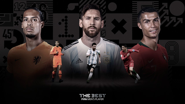 Ronaldo, Messi và Van Dijk sẽ tranh giải The Best. Ảnh: Internet FIFA The Best, trực tiếp FIFA The Best, kết quả FIFA The Best, Ronaldo, Messi, Van Dijk