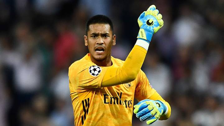 Thủ thành Areola được bắt chính tại Real thay Courtois. Ảnh: Internet Areola, Real Madrid, Đông Nam Á, thủ môn Philippines, Real, Philippines, video, video bóng đá