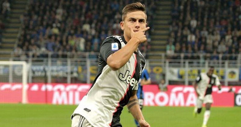 Dybala tỏa sáng trong thắng lợi của Juventus. Ảnh: Internet Inter 1-2 Juventus, Juve thắng Inter, Juventus, Inter, Ronaldo, Dybala, Serie A, Ronaldo hôn má Dybala