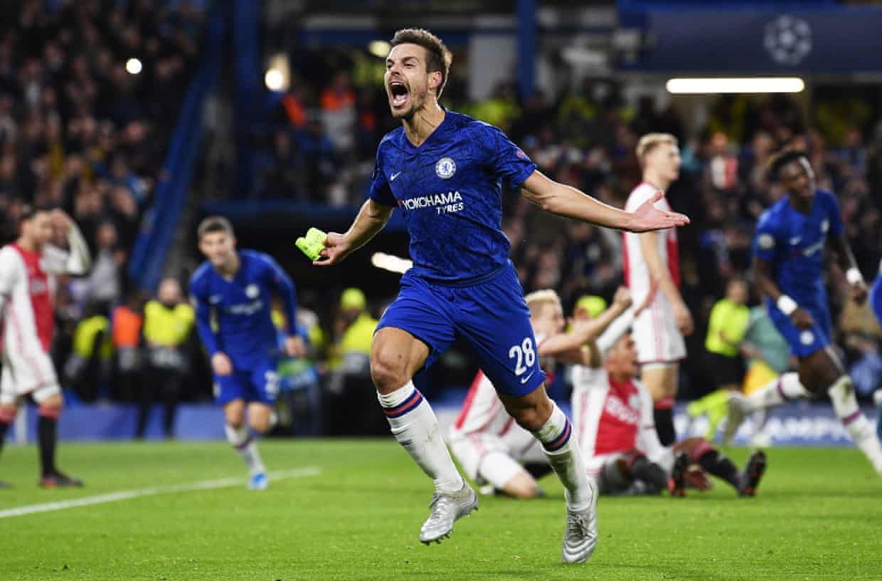 Chelsea suýt nữa đã có cuộc ngược dòng hoàn hảo. Ảnh: The Guardian Kết quả Chelsea vs Ajax, Chelsea vs Ajax, trực tiếp cúp c1, cúp c1, Chelsea, Ajax, Champions League