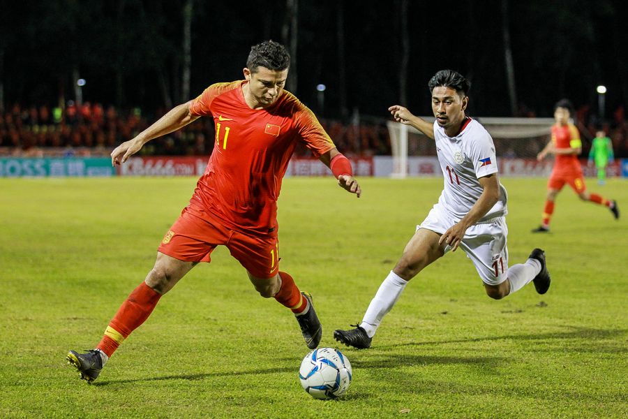 Trận hòa Philippines đẩy Trung Quốc vào thế khó. Ảnh: Internet Vòng loại World Cup 2022, điểm nóng ở vòng loại World Cup 2022, VL World Cup, Việt Nam vs UAE, Việt Nam, Trung Quốc, Thái Lan