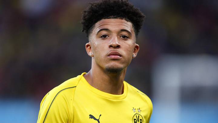 Sancho đang không hạn phúc ở Signal Iduna Park. Ảnh: AS klopp sancho rat tot nhung rat tiec