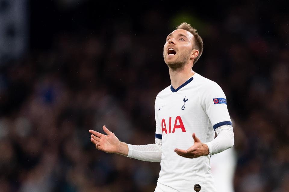 Eriksen không hạnh phúc tại London. Ảnh: Getty Tuong lai Eriksen duoc an dinh