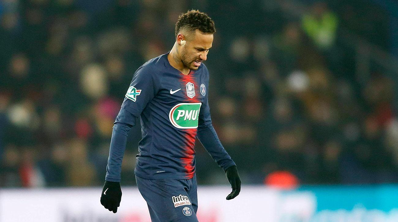 Neymar đang trải qua những ngày tháng khó khăn tại PSG. Ảnh: getty. psg mua mane
