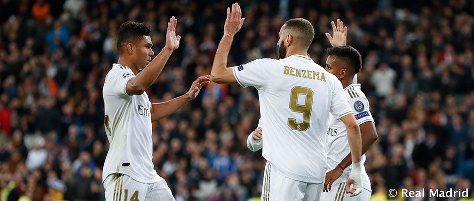Real đang chơi rất hay ở C1. Ảnh: Real Madrid zidane danh bai liverpool