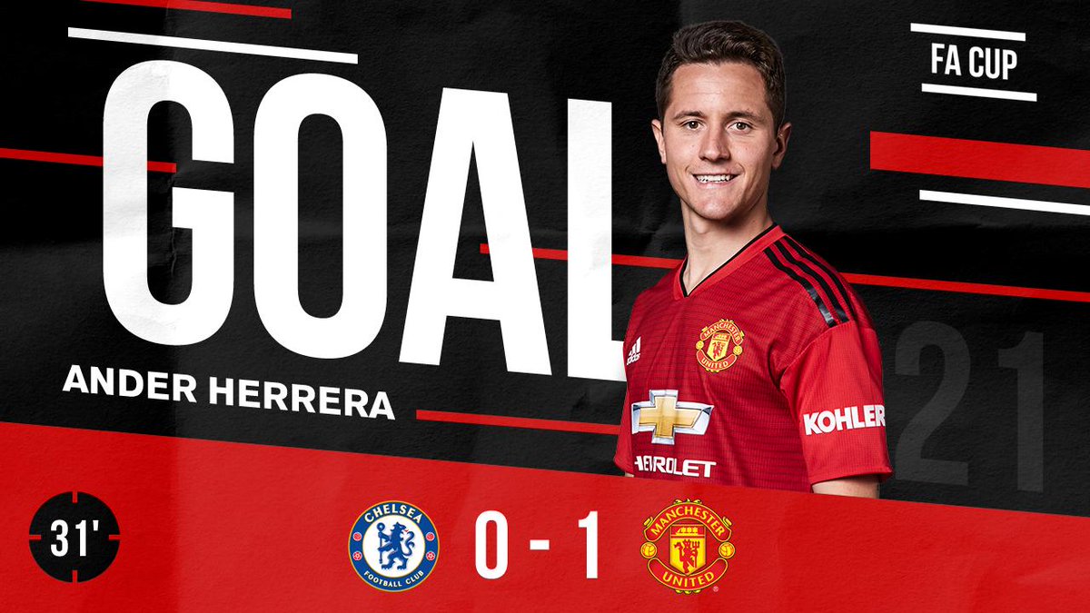 Herrera mở tỷ số cho MU trực tiếp Chelsea vs MU, truc tiep bong da hom nay, link truc tiep Chelsea vs Mu, xem truc tiep chelsea vs mu, link xem chelsea vs mu, live chelsea vs mu