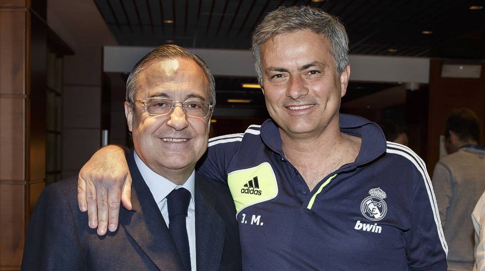 Chủ tịch Perez vẫn giữ mối quan hệ tốt với Mourinho Mourinho, Mourinho trở lại Real, Mourinho Real, Jose Mourinho, Real vs Ajax, HLV Real, real sa thải solari