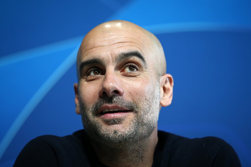 HLV Guardiola muốn các học trò tập trung Guardiola, Pep, HLV pep, HLV Guardiola, Man City, Man City vs Schalke, champions League, cúp c1, Pep Guardiola