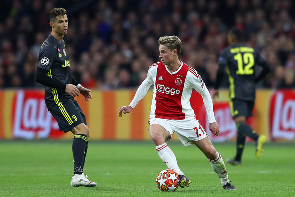 De Jong từng đối đầu Ronaldo ở Champions League ronaldo, de jong, frenkie de jong, cristiano ronaldo, nations league, bồ đào nha vs hà lan, chung kết nations league