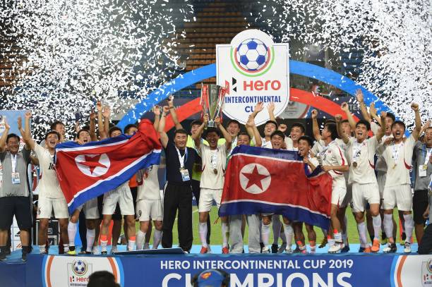 Triều Tiên vô địch giải quốc tế ở Ấn Độ vòng loại world cup 2022, world cup 2022, vòng loại world cup, world cup, triều tiên, triều tiên vs tajikistan,