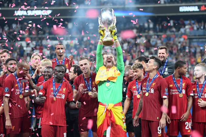 Adrian vô địch ngay lần đầu ra sân cho Liverpool adrian, liverpool vs chelsea, cdv liverpool, siêu cúp châu âu, liverpool, chelsea, fan liverpool, siêu cup