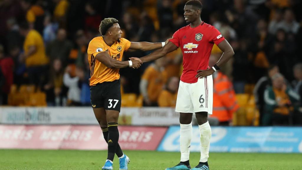 Pogba bị phân biệt chủng tổng sau trận hòa Wolves. Ảnh: BBC mu, twitter, man utd, pogba, phân bệt chủng tộc, vấn nạn bóng đá, quỷ đỏ, maguire, bóng đá, mạng xã hội, instagram