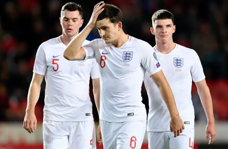 Tam Sư không thể bảo toàn được thành quả. Ảnh: 90min Kết quả vòng loại Euro 2020, CH Séc 2-1 Anh, kết quả bóng đá, kết quả CH Séc 2-1 Anh, tỉ số CH Séc 2-1 Anh
