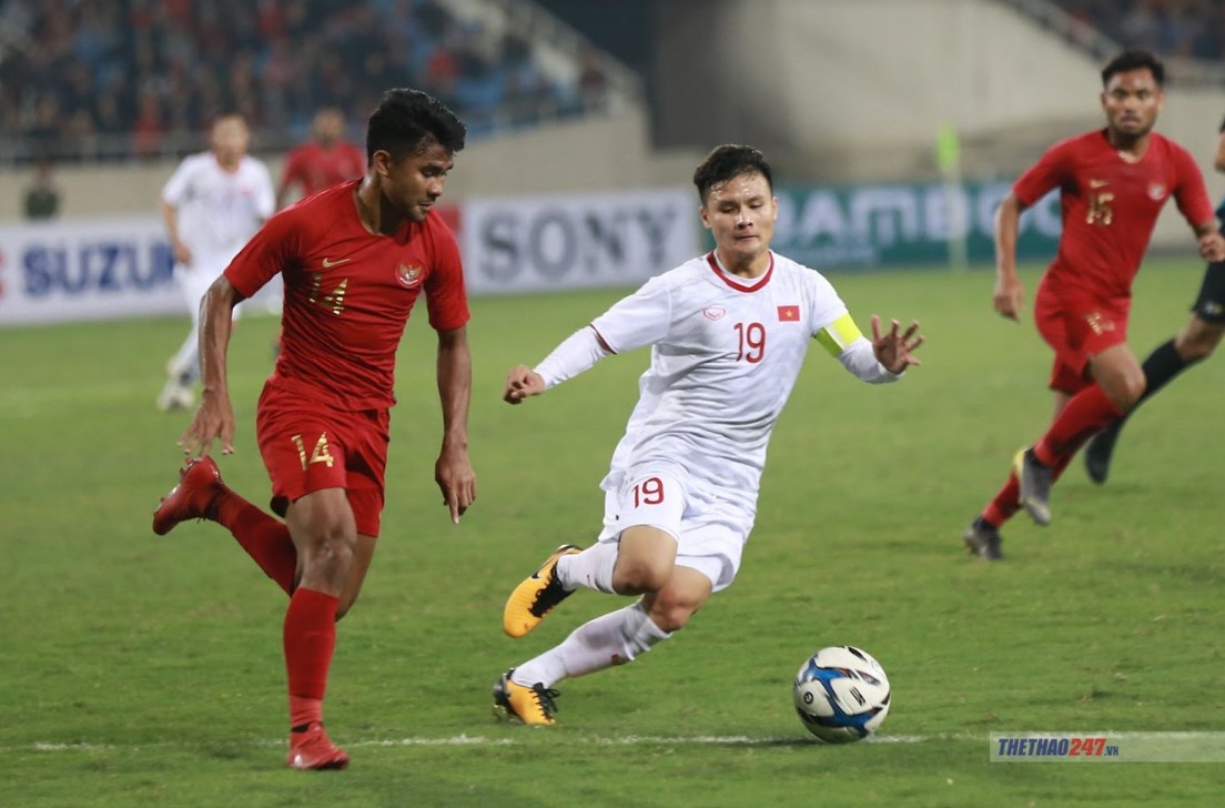 Indonesia - đối thủ kị dơ nhất cũng đã bị thầy trò HLV Park đánh bại