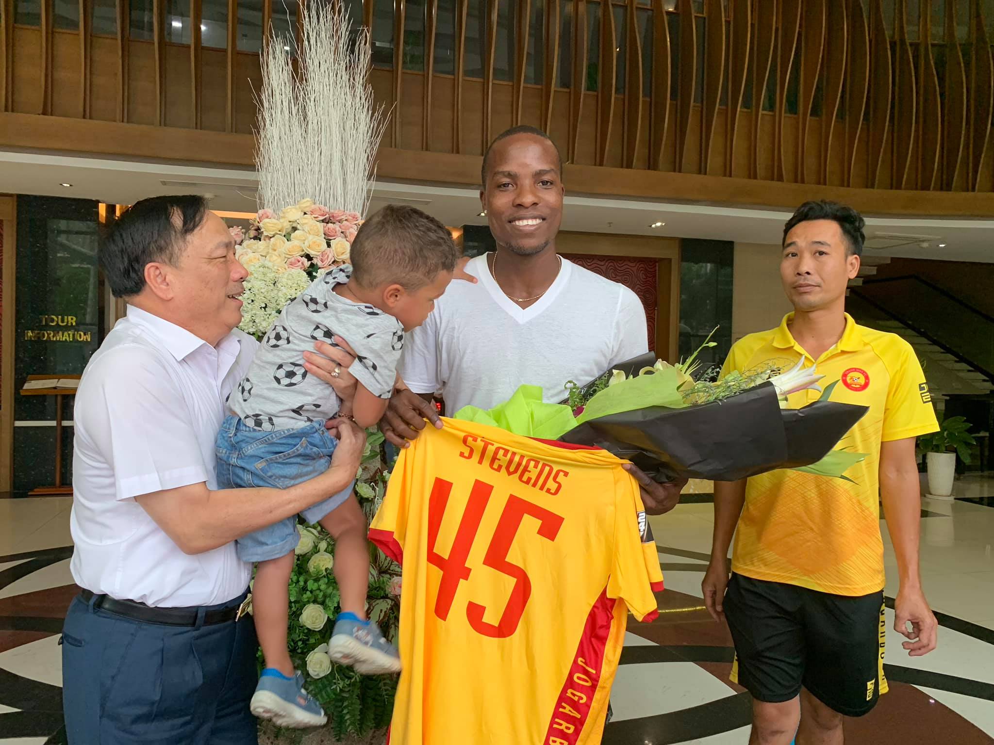 Stevens đã gia nhập Thanh Hóa FC