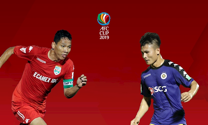 Hà Nội và Bình Dương đối đầu trong trận chung kết AFC Cup 2019