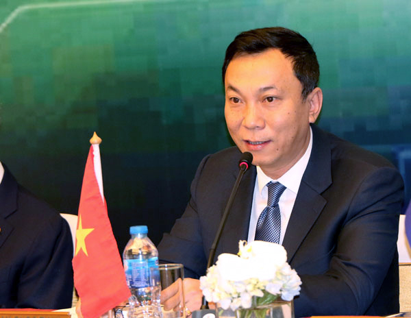 Ông Tuấn khẳng định ASEAN rất quyết tâm đăng cai World Cup 2034