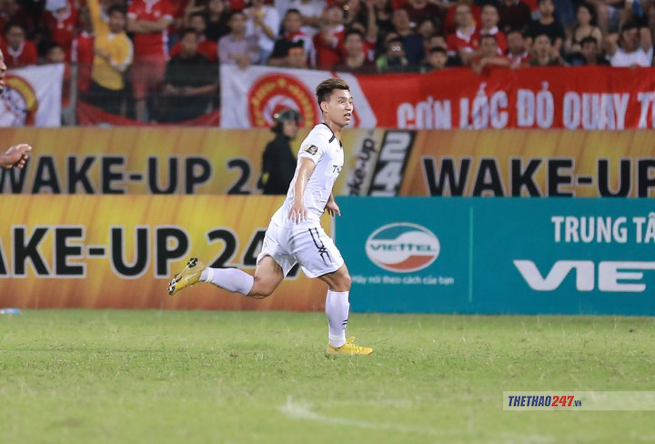 Văn Thanh ghi bàn mở tỉ số cho HAGL trước Viettel Xuân Mạnh, Văn Thanh, HAGL, U23 Việt Nam, Park Hang Seo, ASIAD 2018, đội tuyển Việt Nam