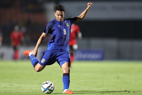 Thitiphan Puangjan đội tuyển Thái Lan, đội tuyển Việt Nam, HLV Park Hang Seo, King's Cup 2019