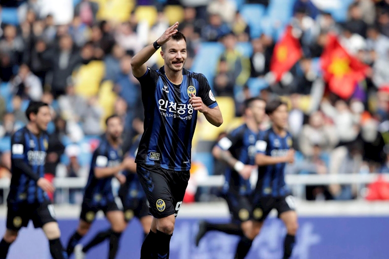 Dù lập công nhưng Mugosa không thể giúp Incheon United thoát khỏi một trận thua Kết quả Incheon vs Sangju, Kết quả incheon united, trực tiếp incheon utd, Kết quả incheon vs suwon, Kết quả incheon hôm nay, Kết quả công phượng, Kết quả công phượng hôm nay